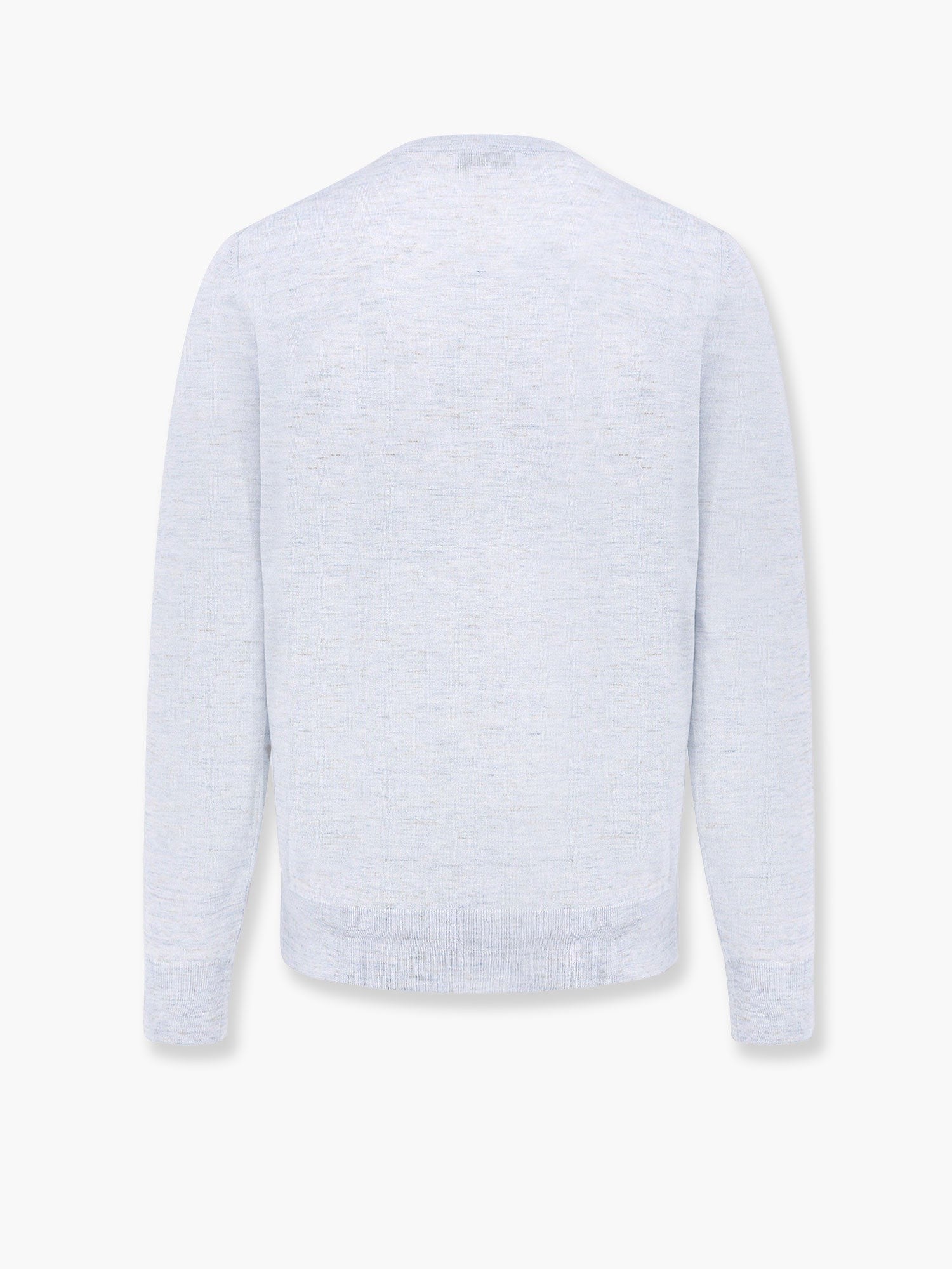 Brunello Cucinelli Πουλόβερ μελανζέ από κασμίρι, μετάξι και λινό