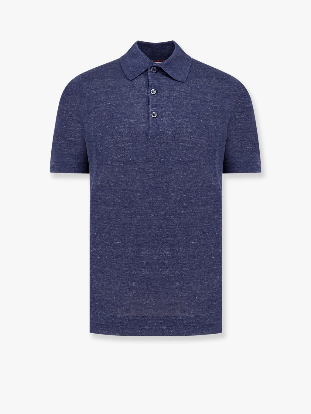 Brunello Cucinelli Mélange-Poloshirt aus Baumwolle und Leinen