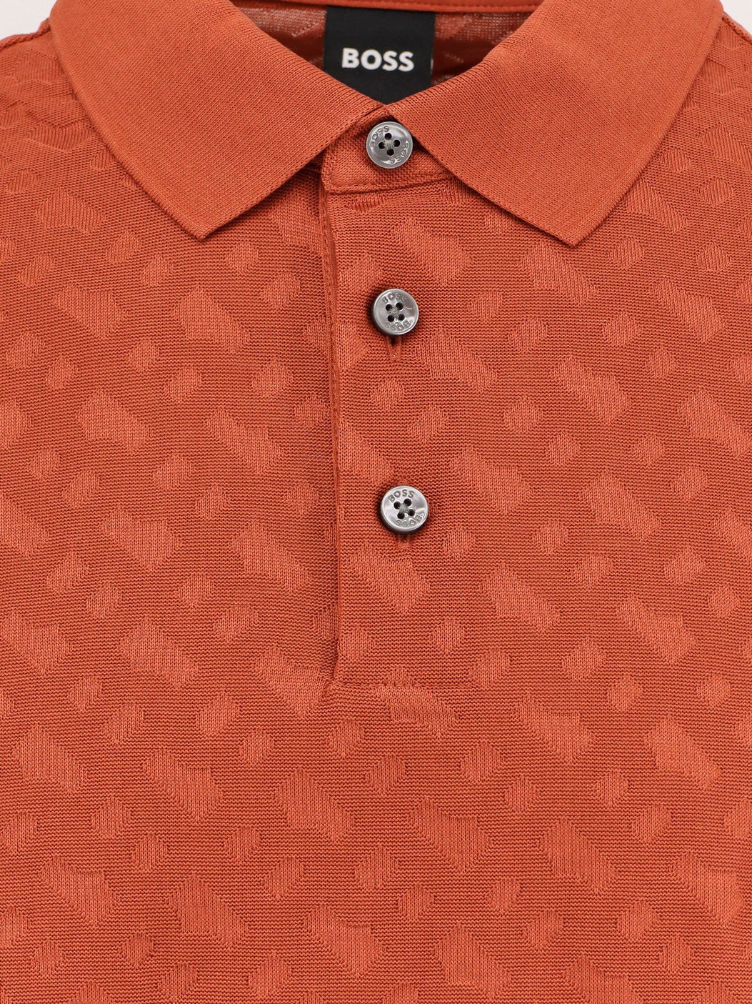Boss Mercerised cotton polo shirt
