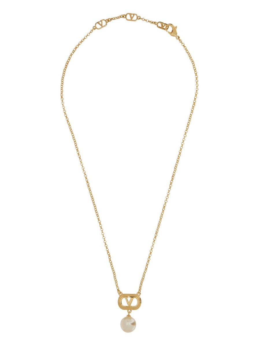 Valentino Garavani METALLI "OVALETTE" KAULAKORU SWAROVSKI® HELMELLÄ