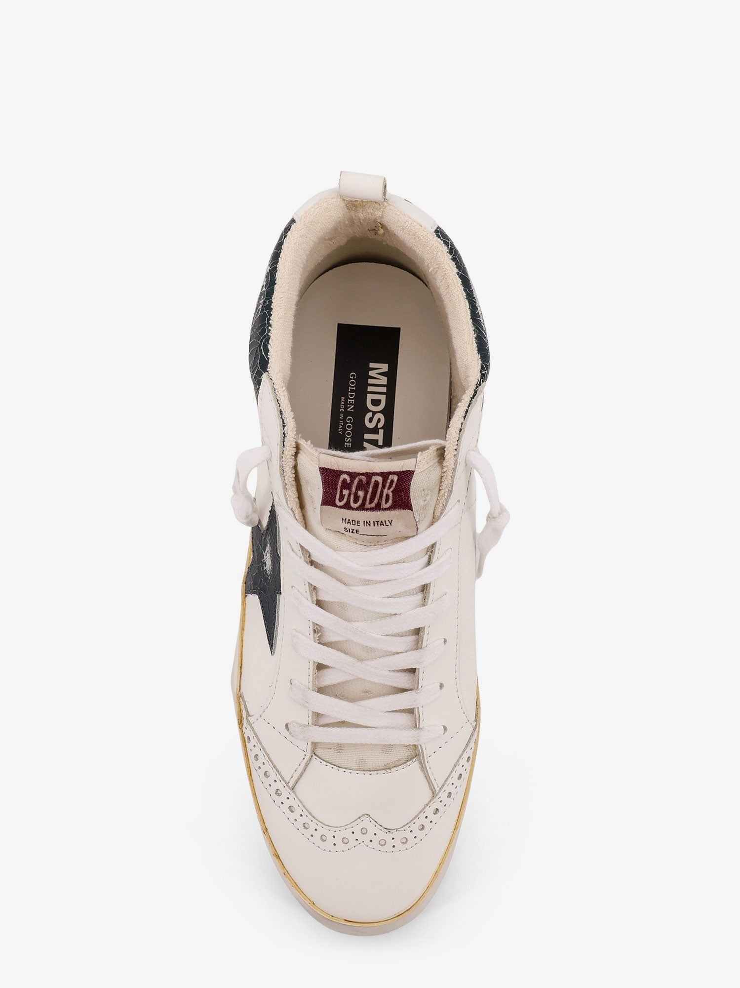 Golden Goose Deluxe Brand Mid Star Double Quarter high-top leather sneakers
