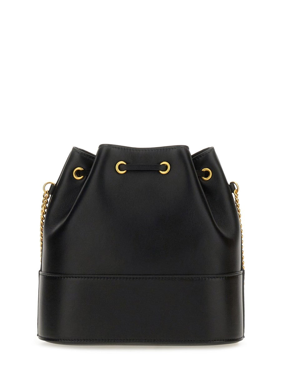 Valentino Garavani MINI BUCKET BAG WITH CHAIN "VLOGO SIGNATURE"