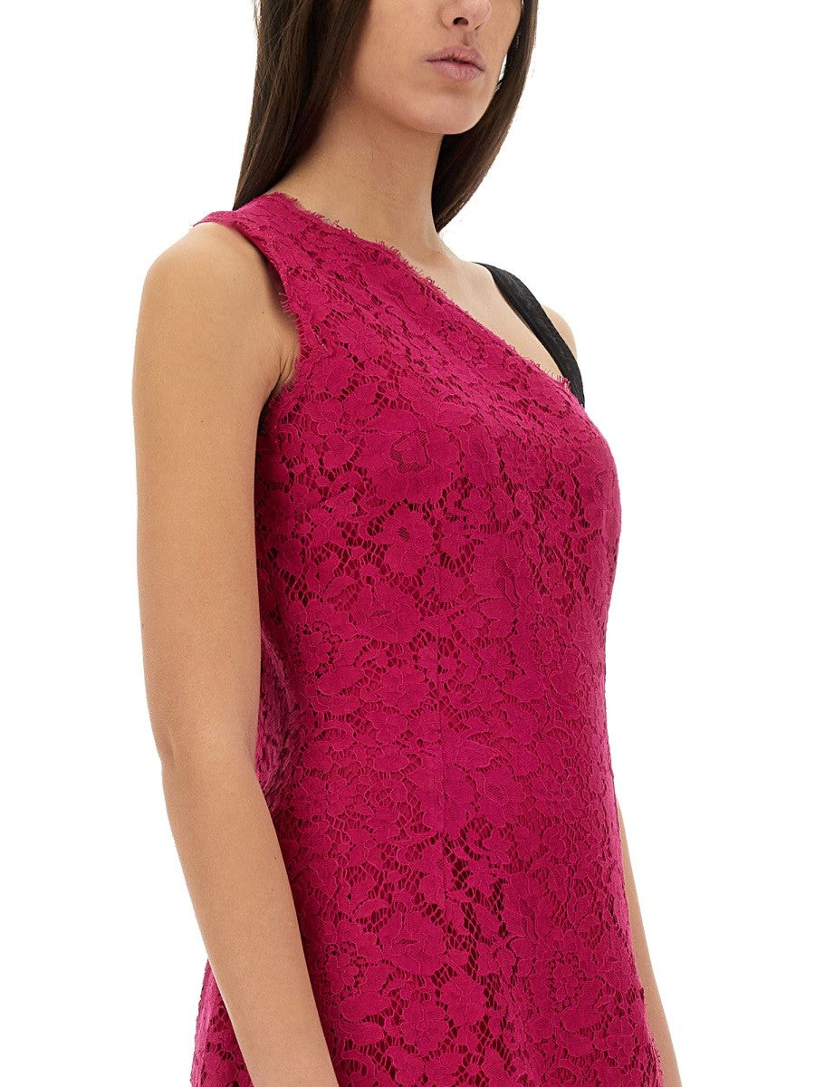 Dolce & Gabbana ΜΙΝΙ ΦΟΡΕΜΑ ΜΕ ΣΧΙΣΙΜΟ ΔΑΝΤΕΛΑΣ CORDONET