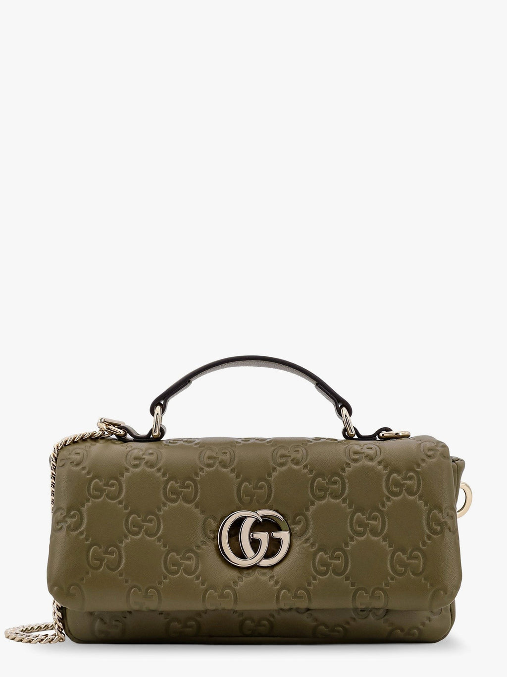 Gucci Mini gg milano Lederhandtasche mit durchgehendem GG-Motiv