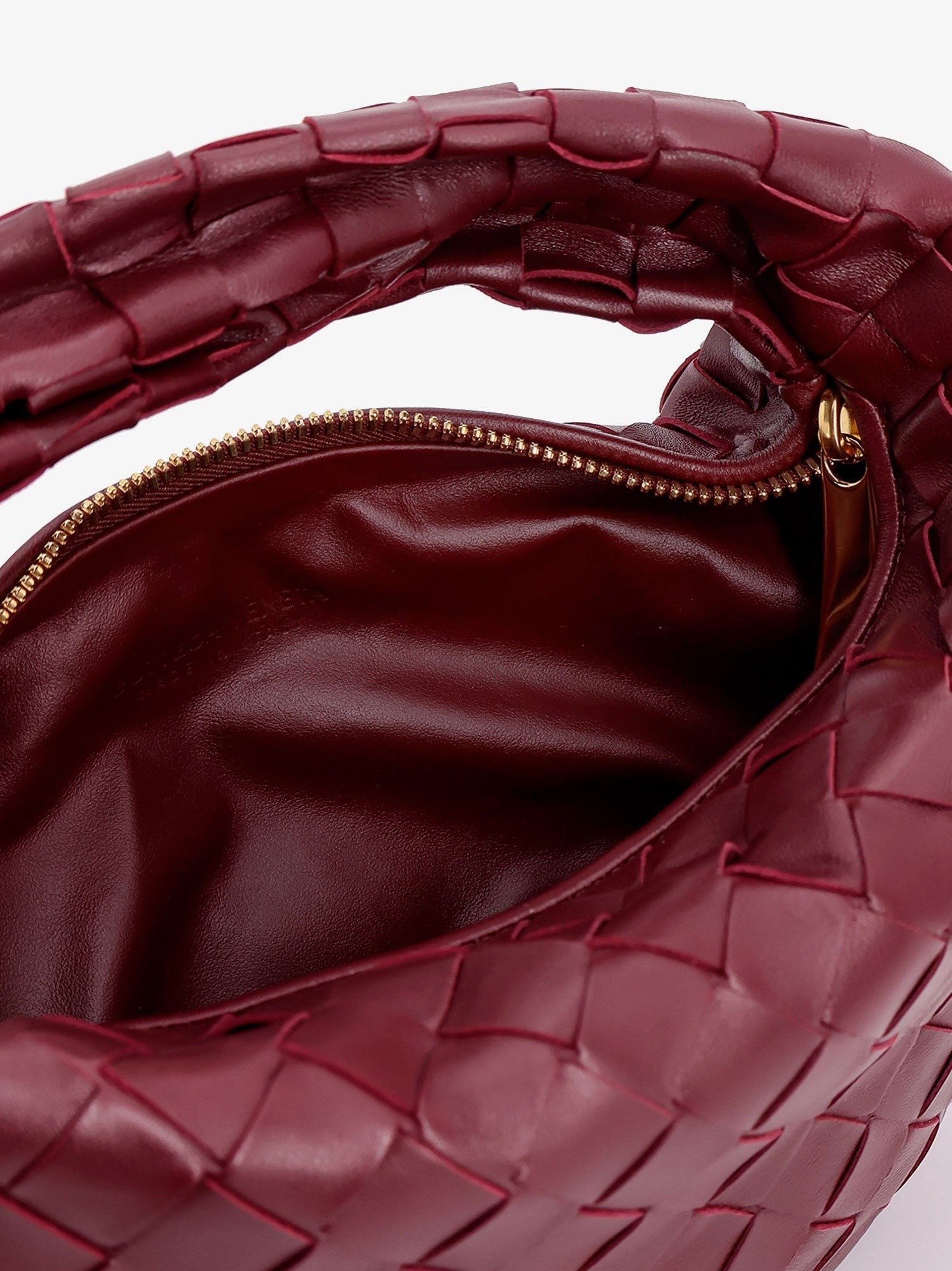 Bottega Veneta Mini Jodie Ledertasche mit Intrecciato-Motiv