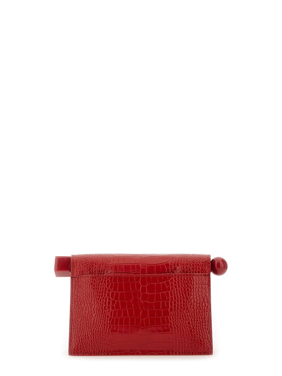 Jacquemus MINI "ROND CARRE" CLUTCH-TASKE