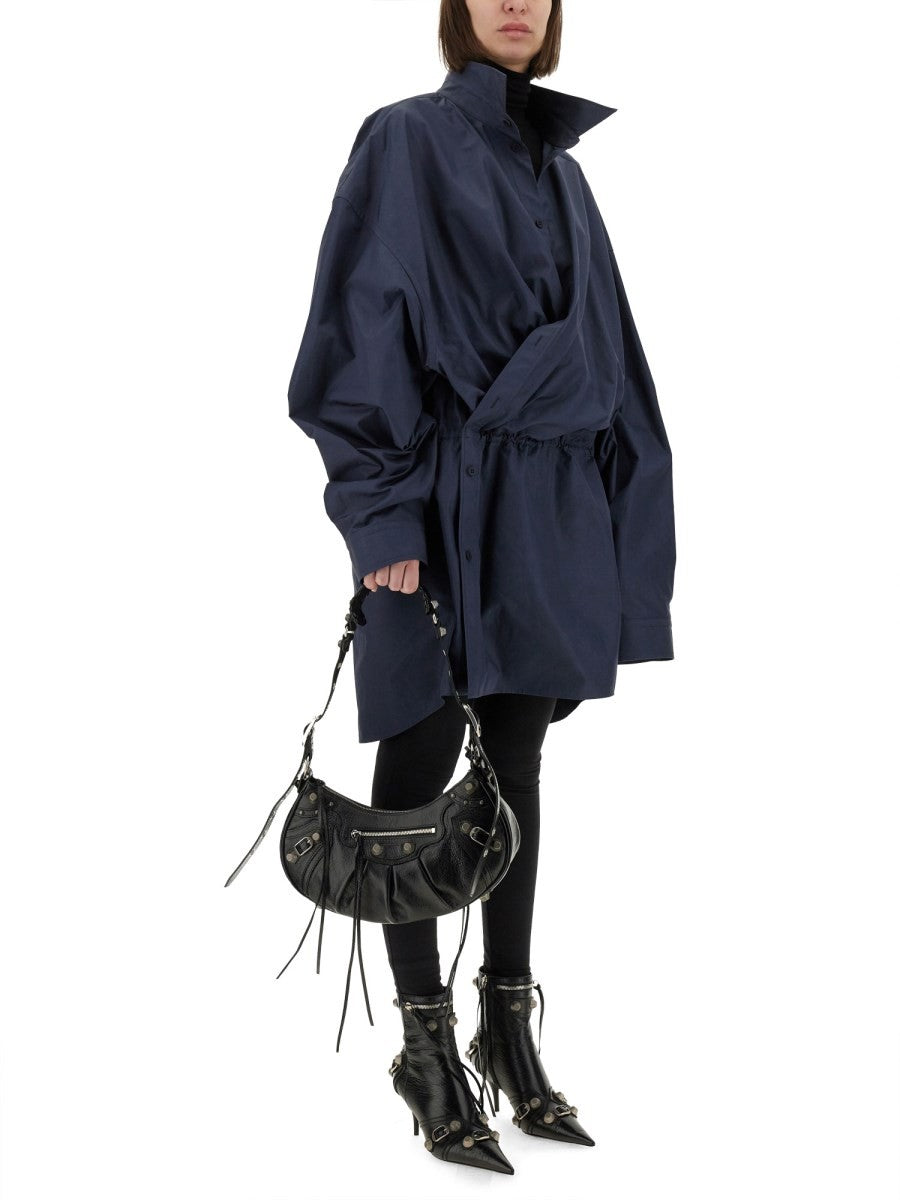 Balenciaga MINI SHIRT STYLE DRESS