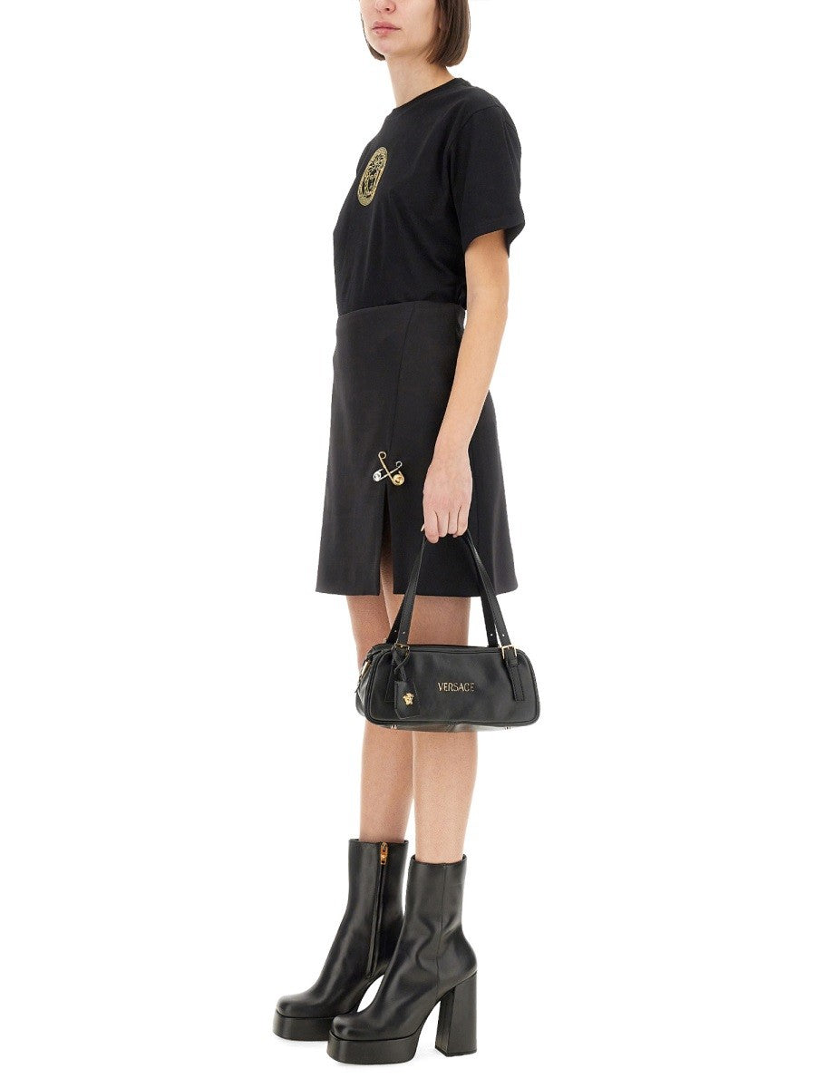 Versace MINI SKIRT "SAFETY PIN"