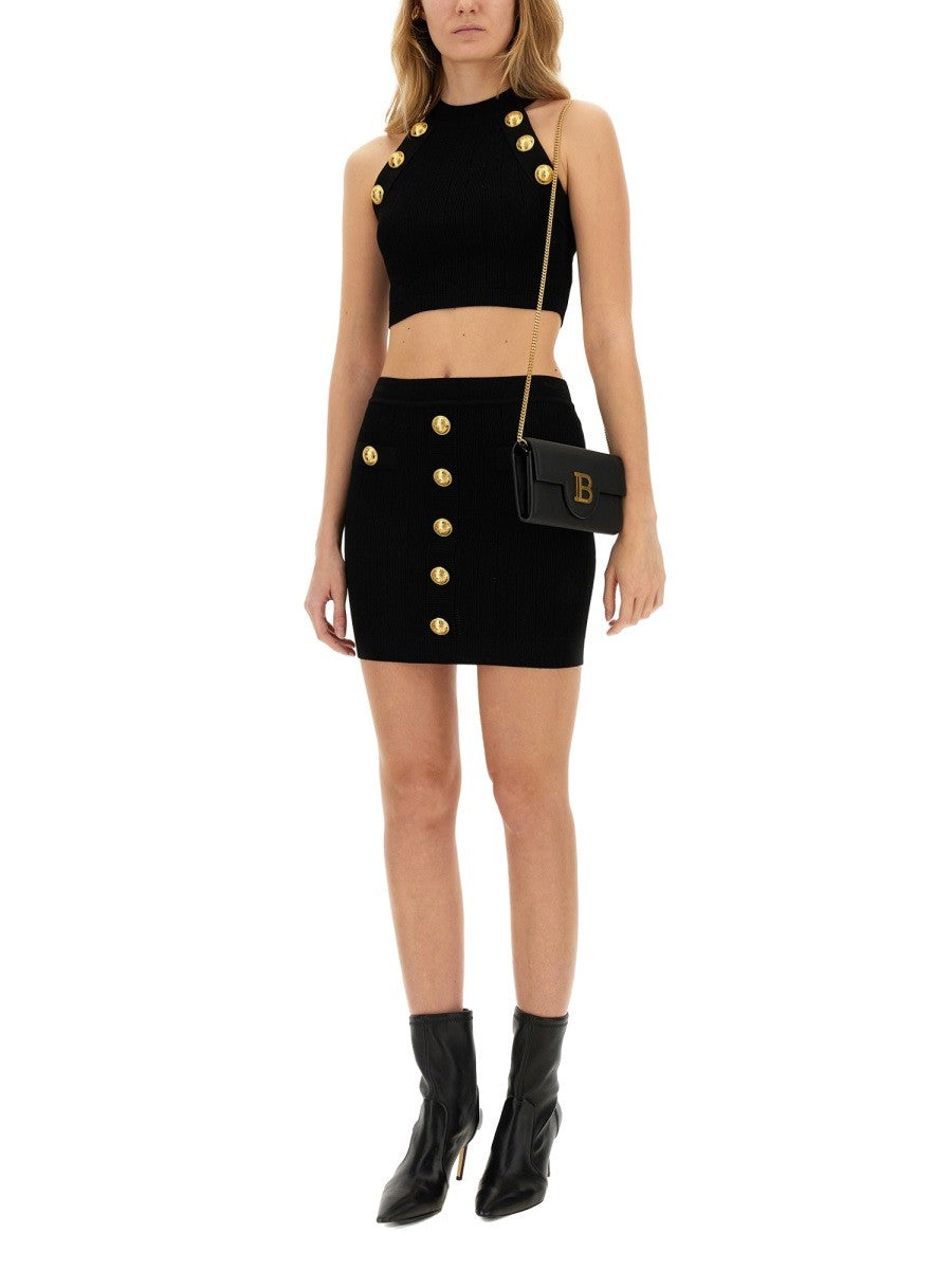 Balmain MINI SUKNĚ