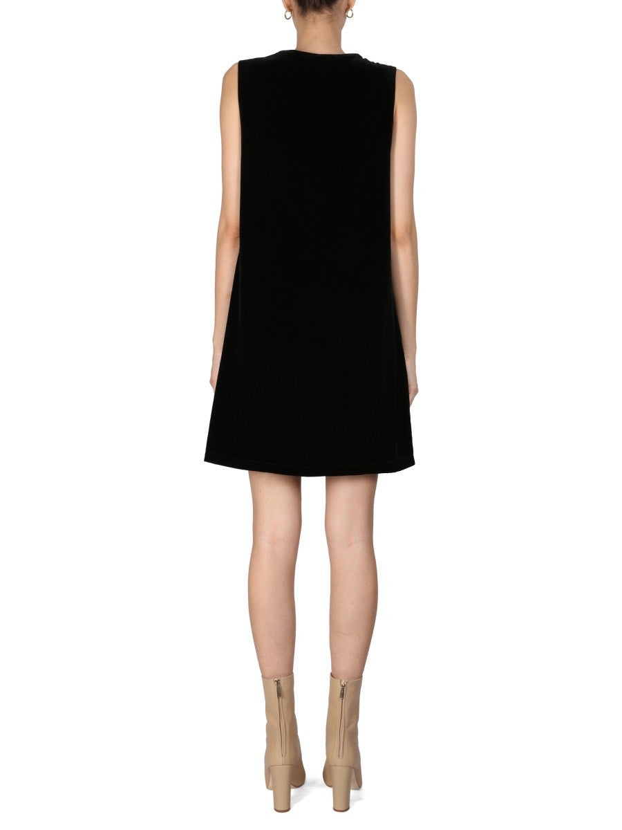 Boutique Moschino MINI TRAPEZE Jurk