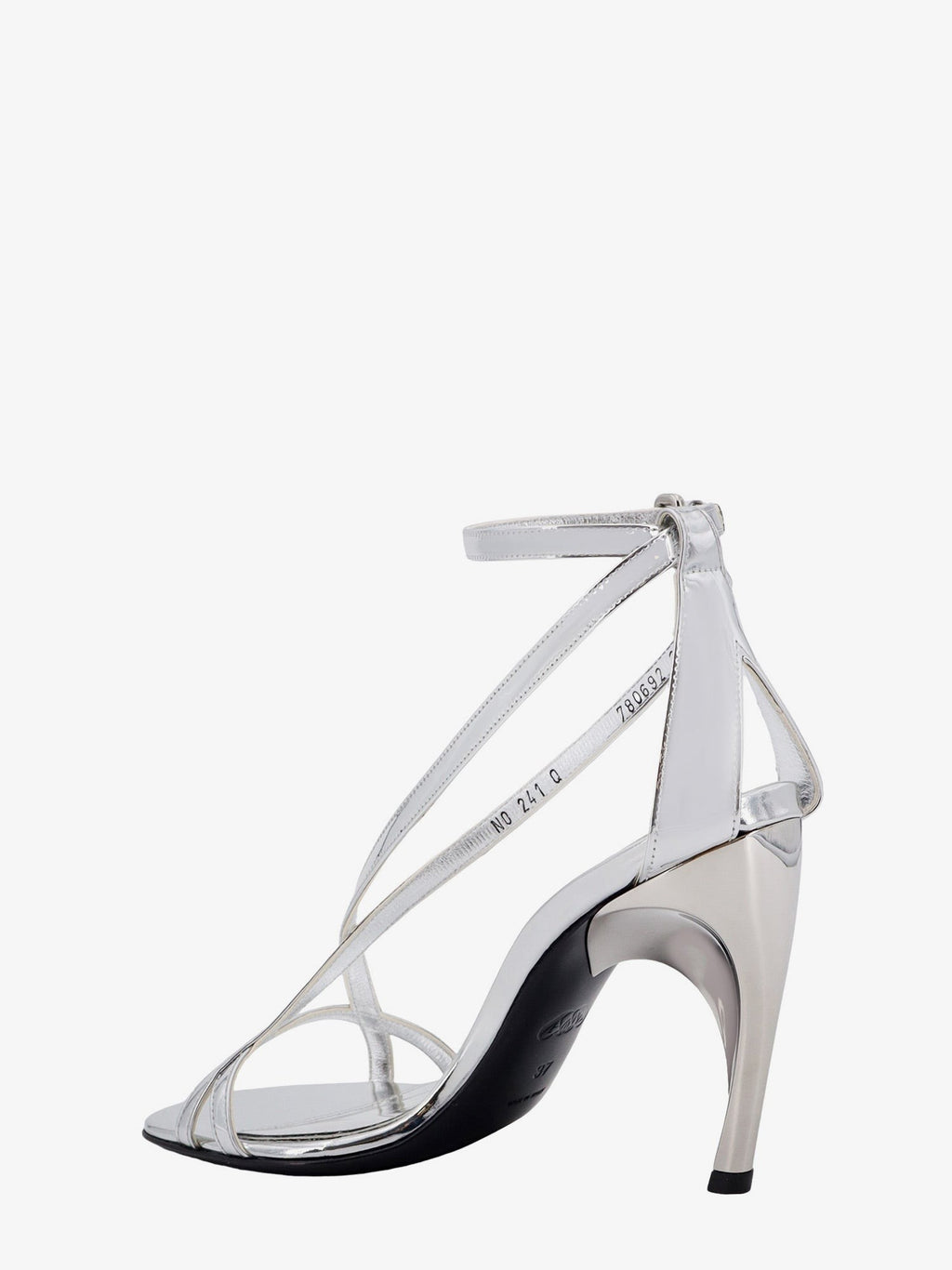 Alexander Mcqueen veidrodinės odos basutės