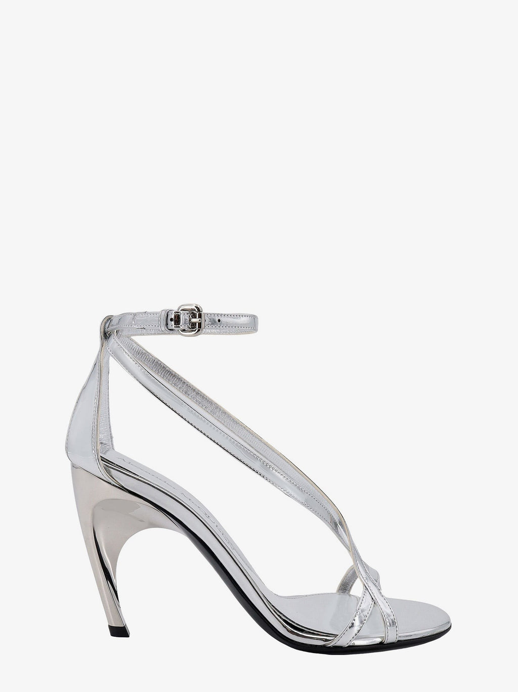 Alexander Mcqueen veidrodinės odos basutės