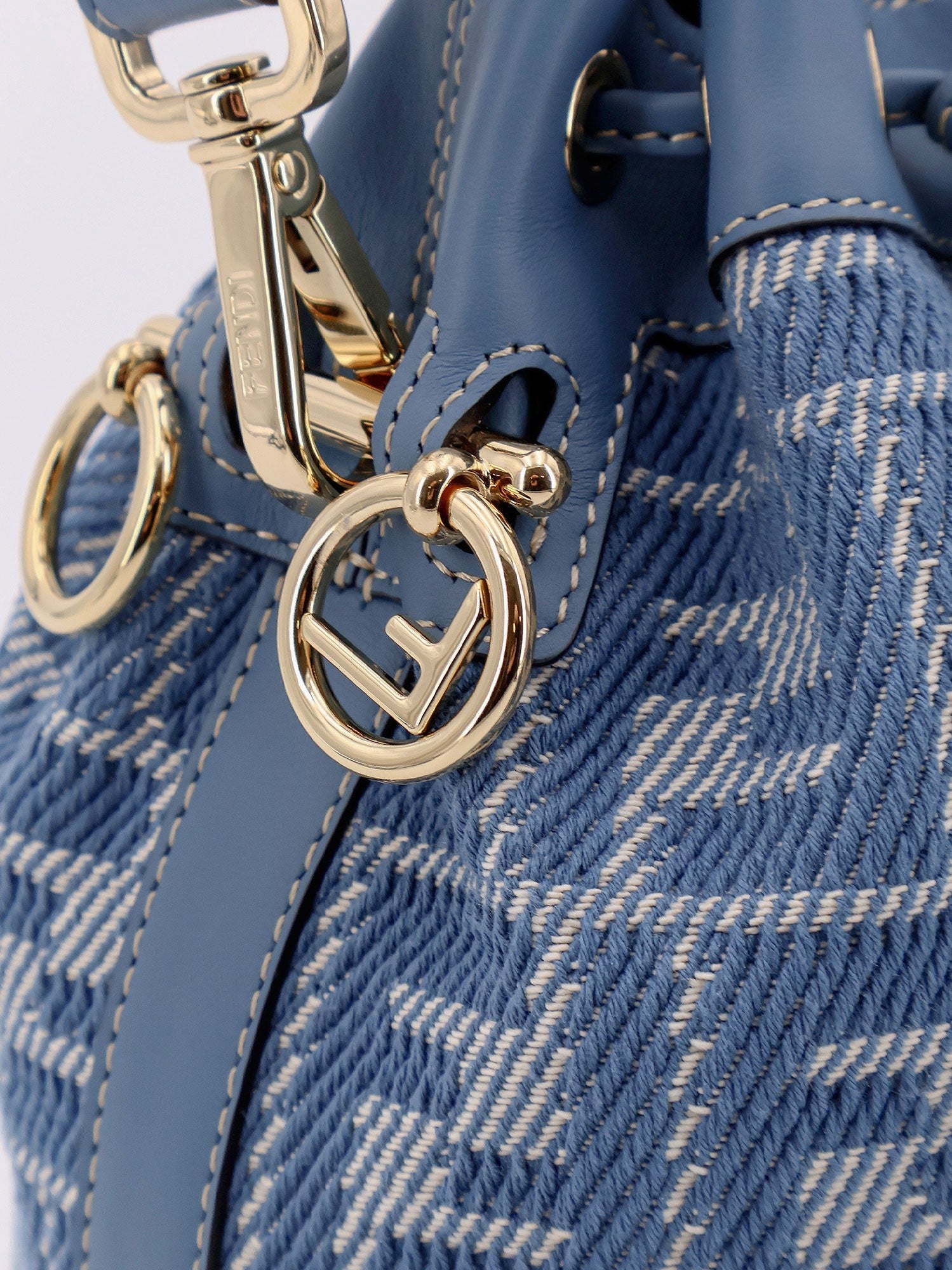 Fendi Mon Tresor jacquard FF fabric crossbody bag
