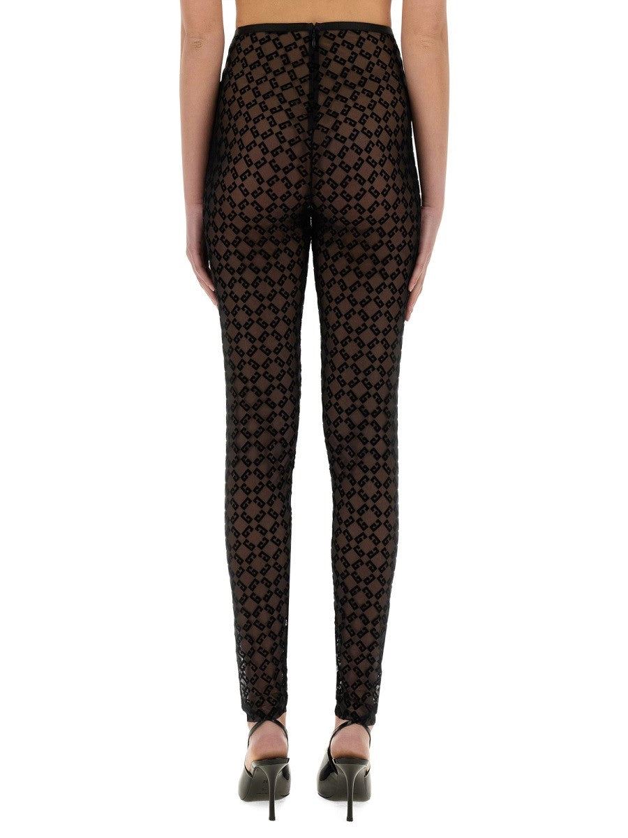 Givenchy MONOGRAMM-TÜLL-LEGGINGS
