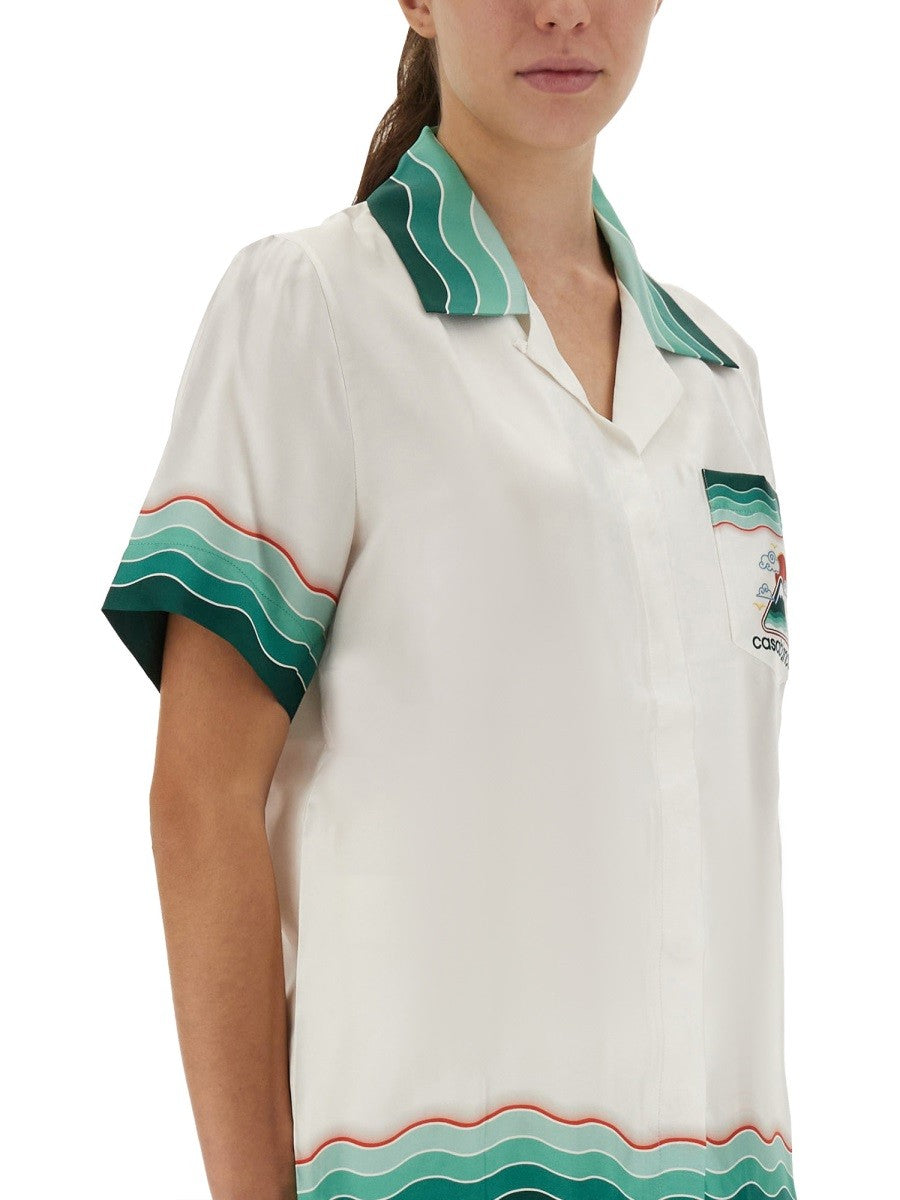Casablanca "MONTAGNE ONDULÉE" SHIRT