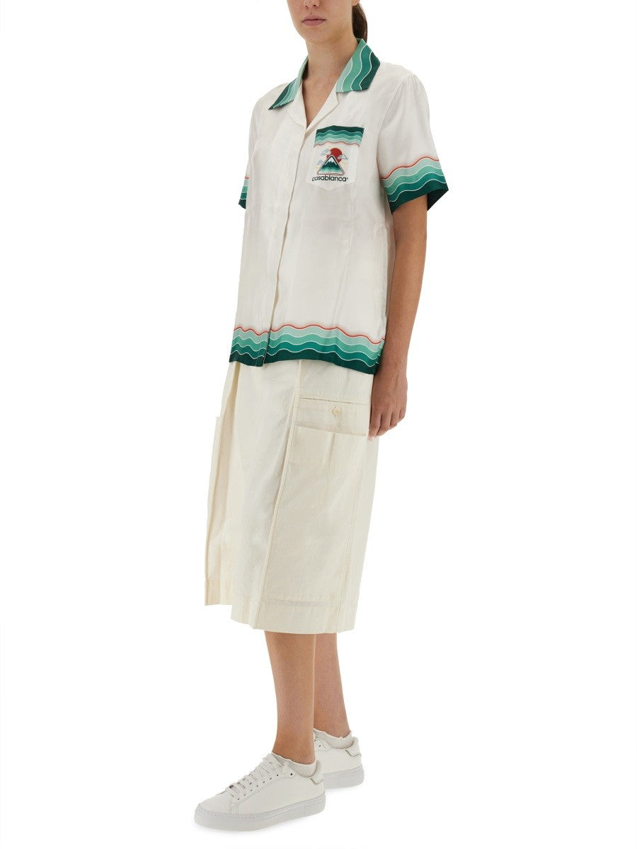 Casablanca "MONTAGNE ONDULÉE" SHIRT