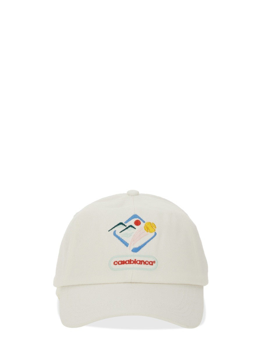 Casablanca "MONTAGNE SPORTIF" BASEBALL HAT