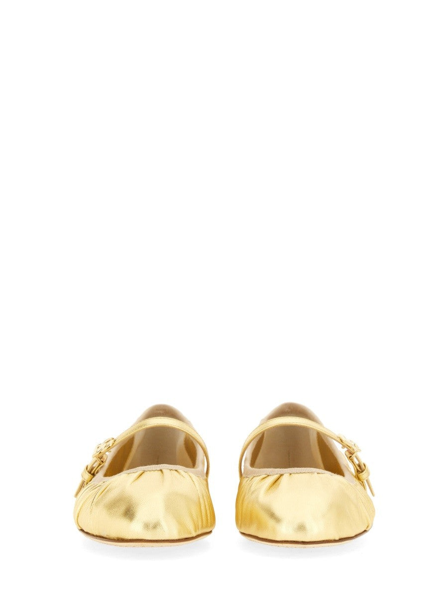 Dolce & Gabbana MORDORÉ NAPPA BALERINA