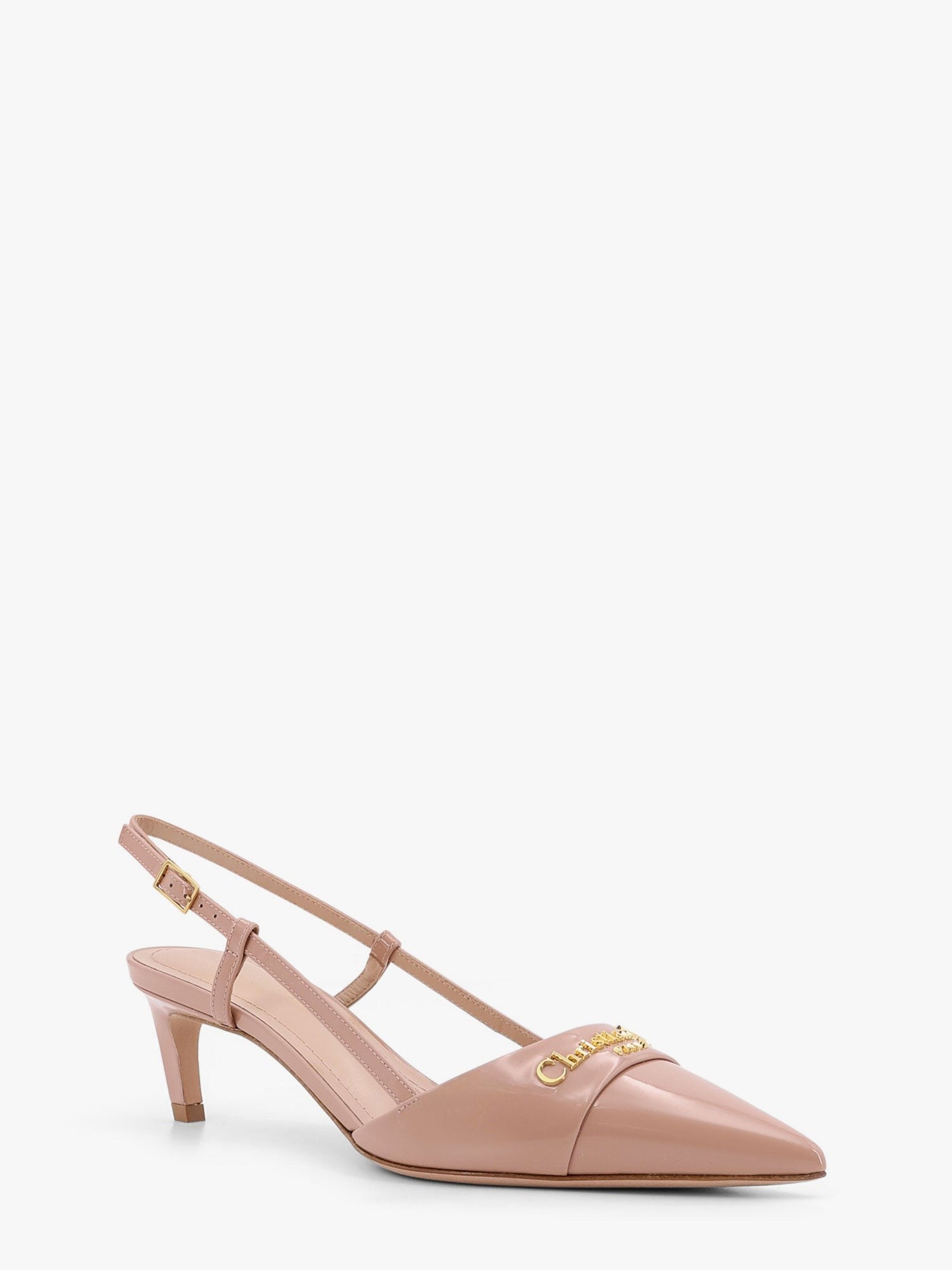 Dior My Dior パテントレザー スリングバック Christian Dior Paris シグネチャー入り