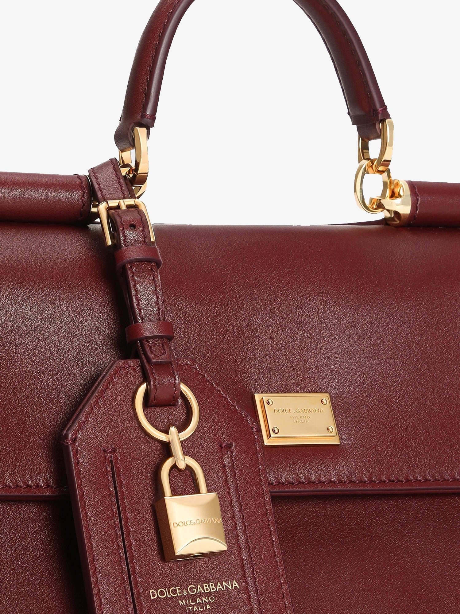 Dolce & Gabbana My Sicily Leder-Umhängetasche