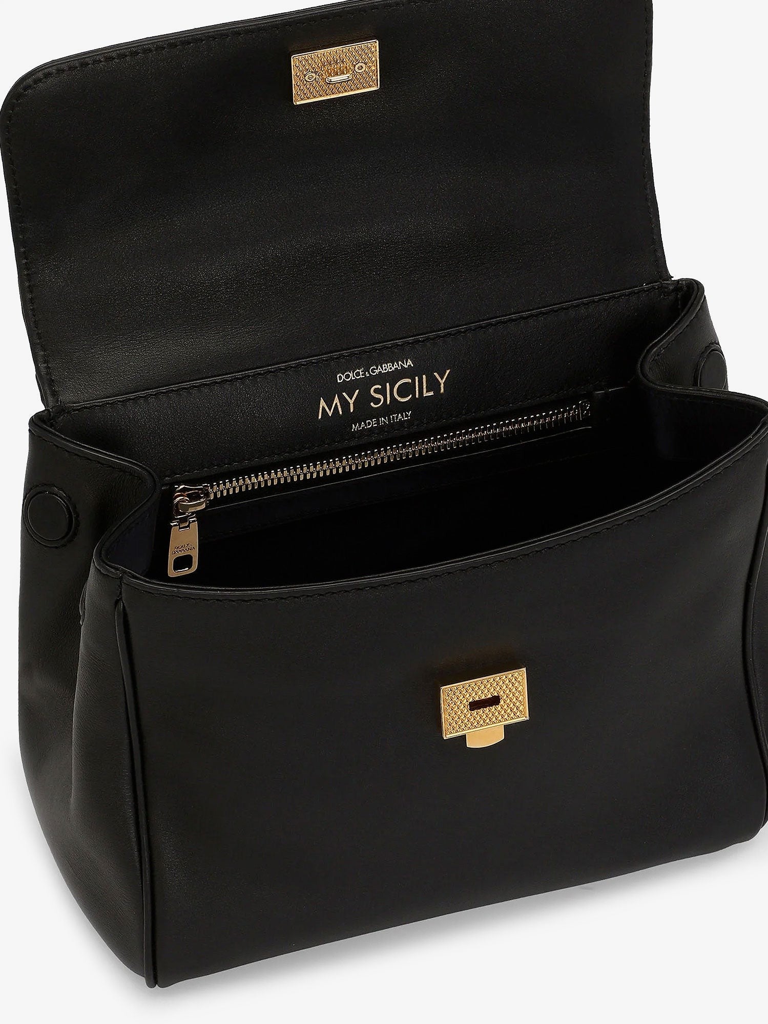 Dolce & Gabbana My Sicily Leder-Umhängetasche