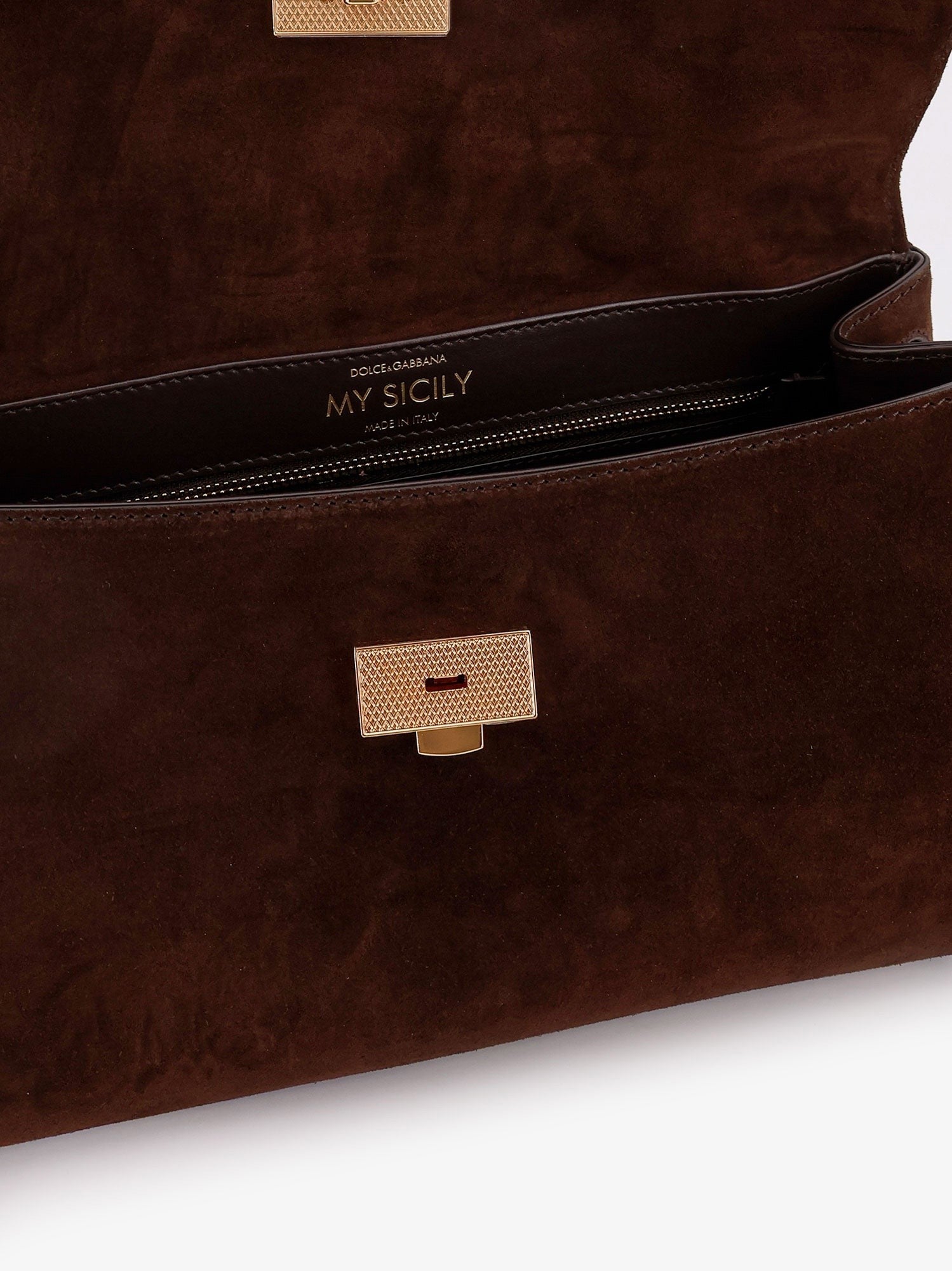 Dolce & Gabbana My Sicily suede shoulder bag