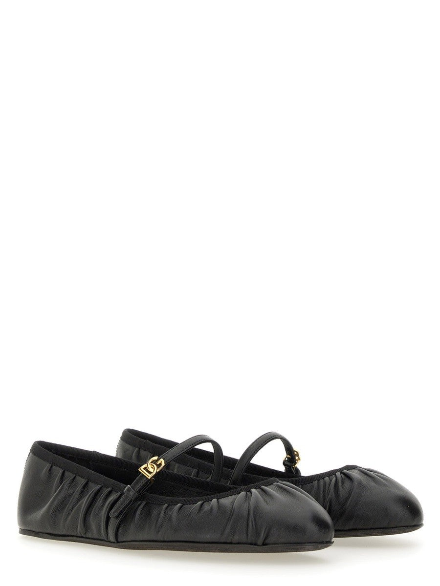 Dolce & Gabbana BALERINY Z NAPPY