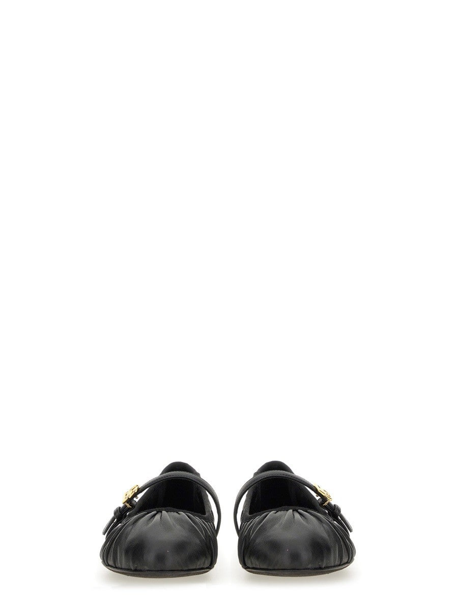 Dolce & Gabbana BALERINY Z NAPPY