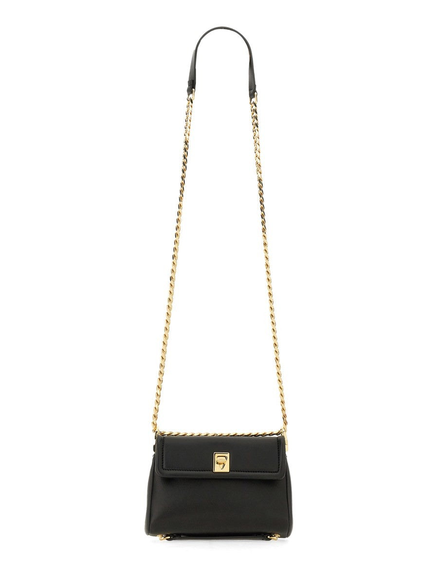 Valentino Garavani NAPPA LEATHER "VLOGO" SHOULDER BAG