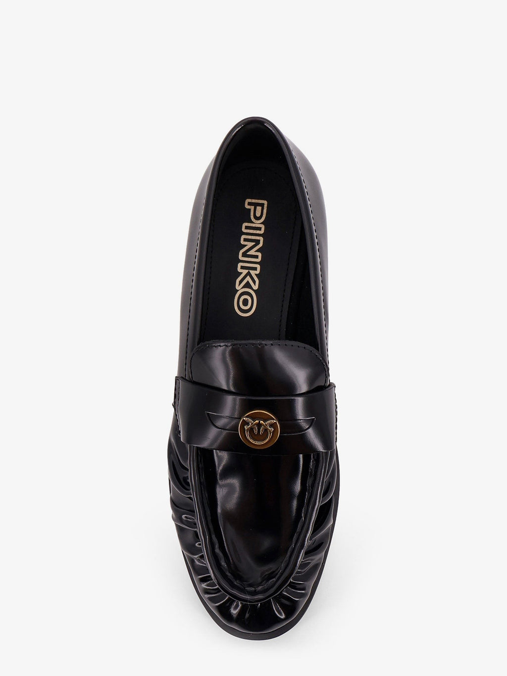 Pinko Nora 01 leather loafers