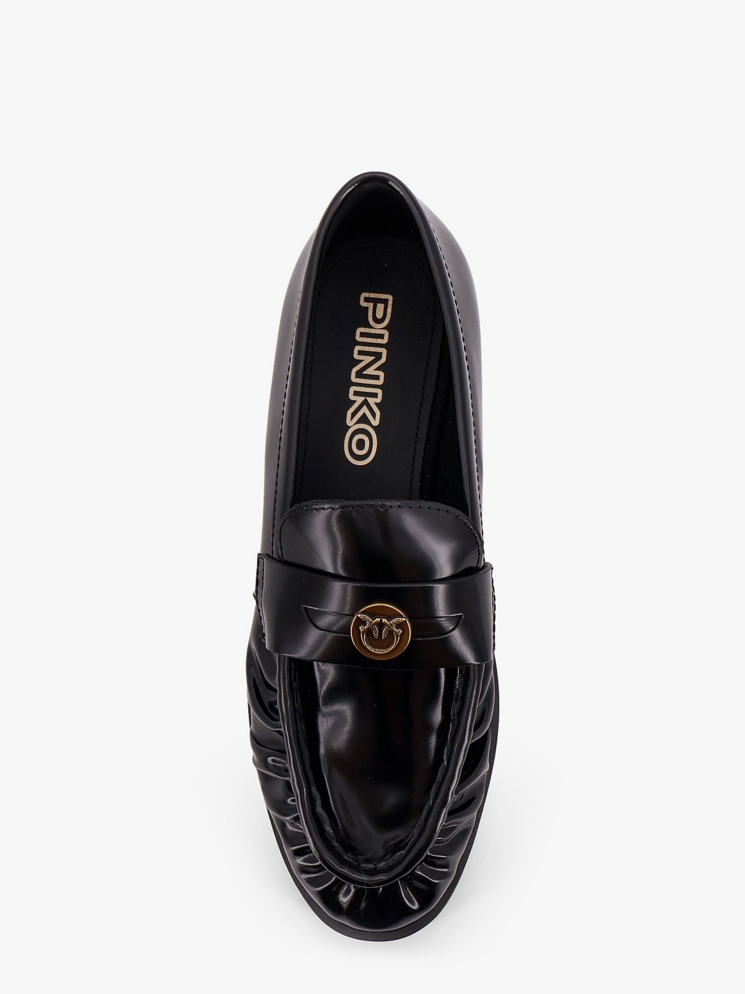 Pinko Nora 01 leather loafers
