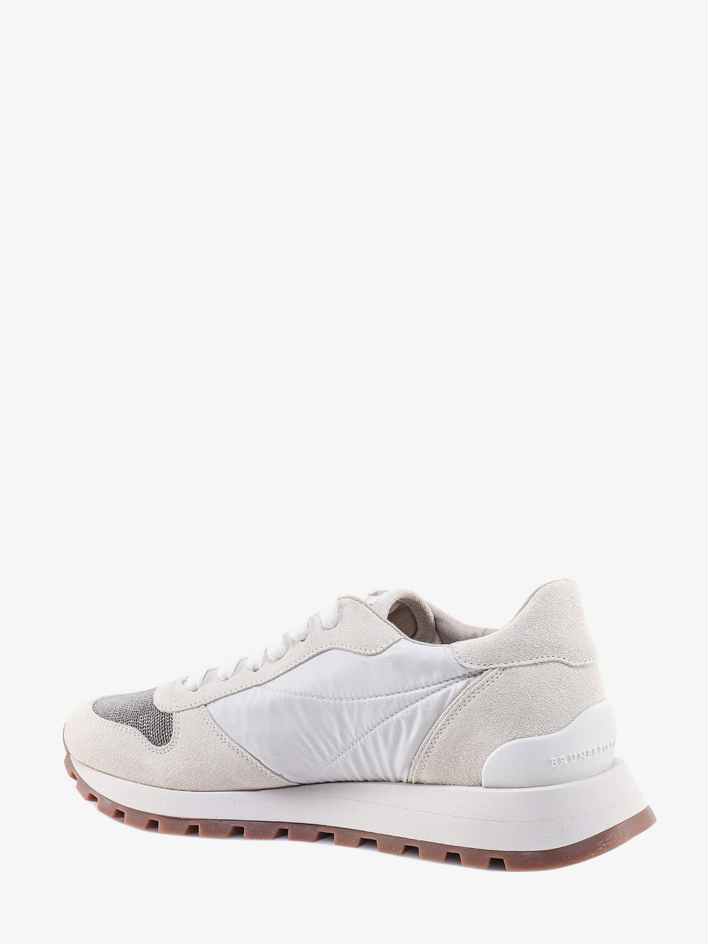 Brunello Cucinelli Sneakersy z nylonu i zamszu