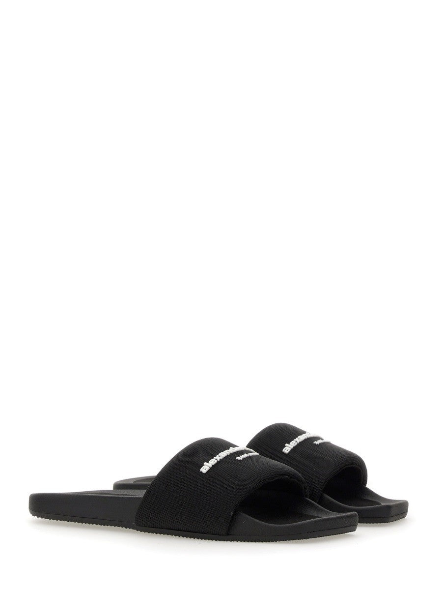 Alexander Wang SANDALO "AW" IN NYLON