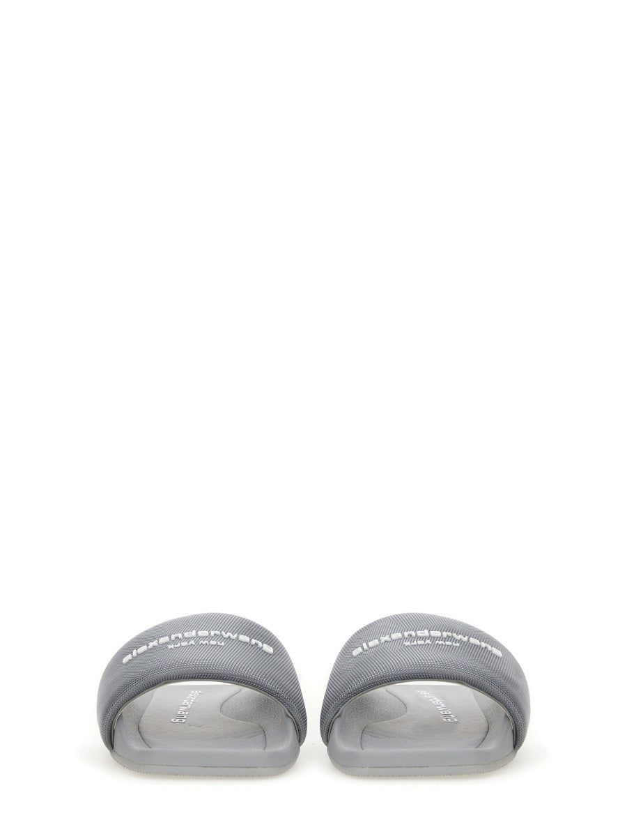 Alexander Wang NYLON "AW" SANDAL