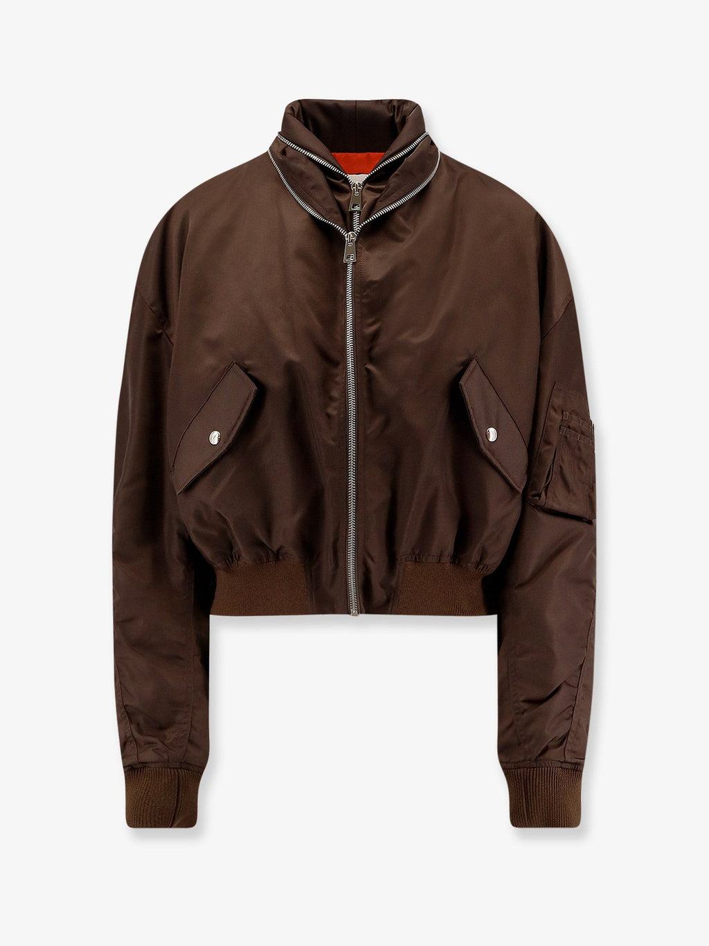 Givenchy Νάιλον bomber jacket με διπλό φερμουάρ