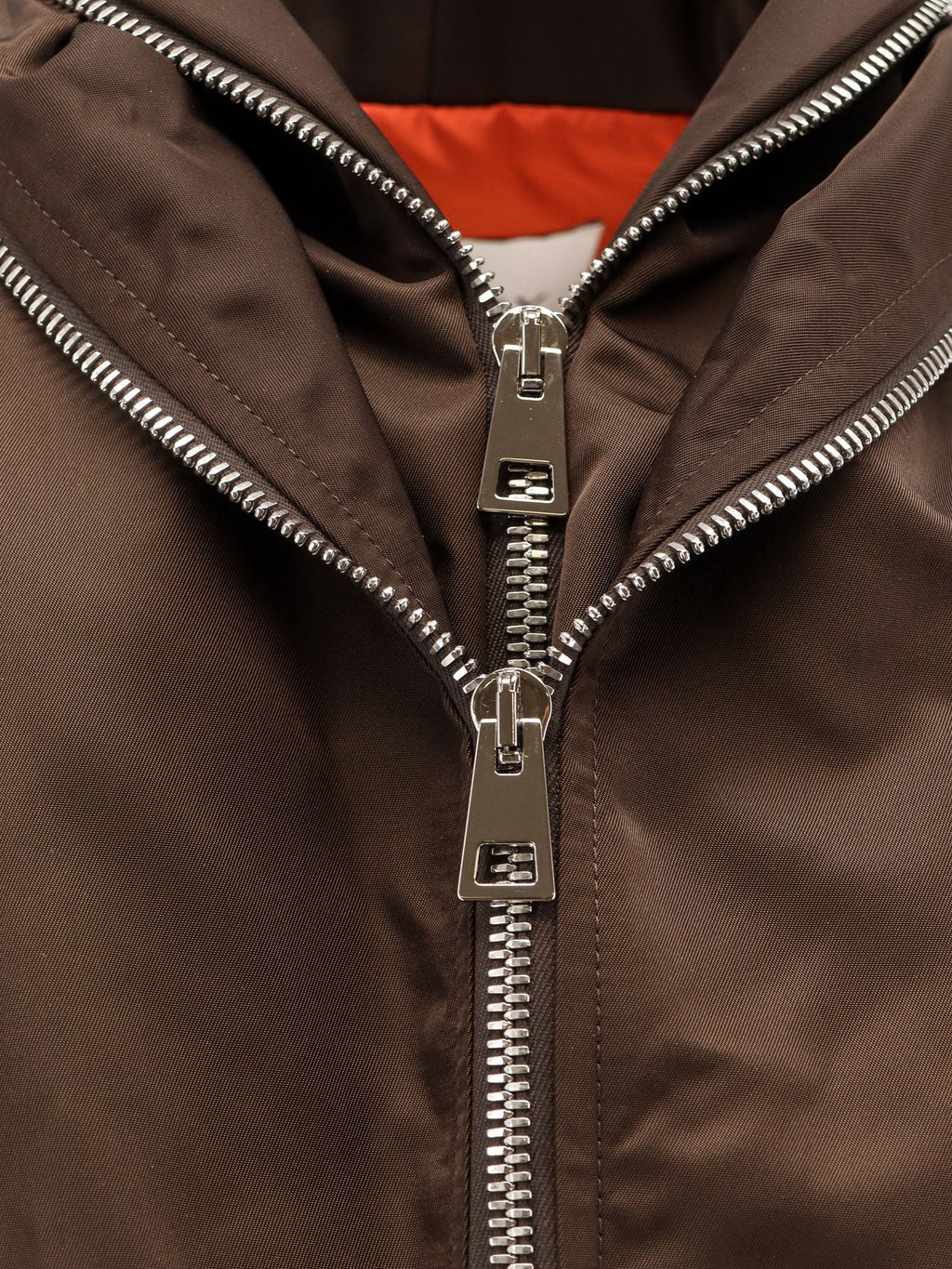 Givenchy Νάιλον bomber jacket με διπλό φερμουάρ