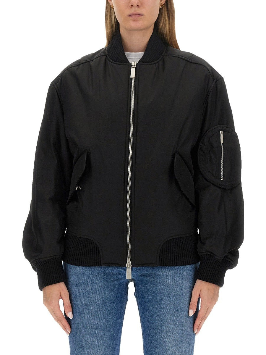 Off-White NYLON BOMBER JACKET