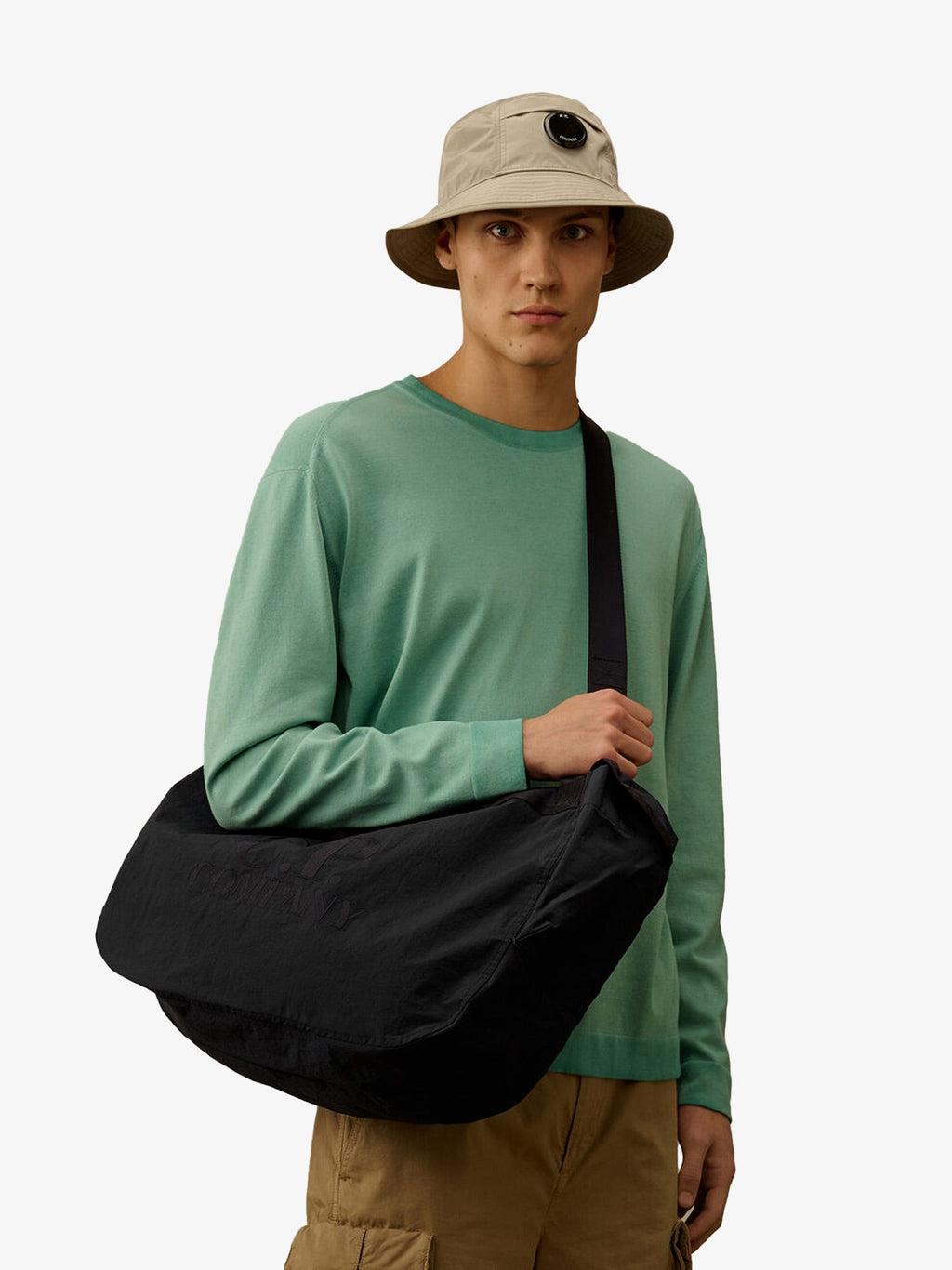 CP Company Nylonová crossbody taška