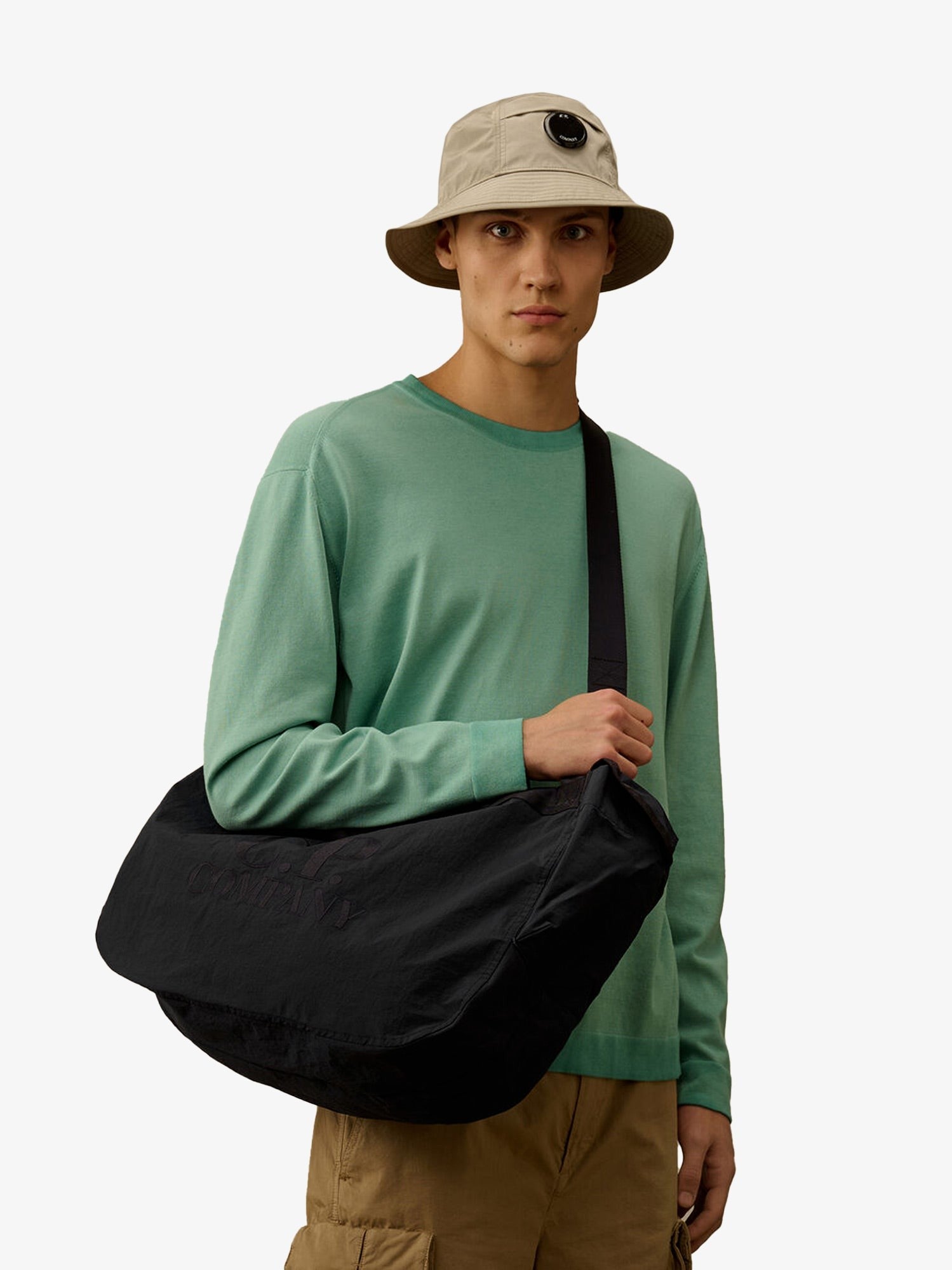 CP Company Nylonová crossbody taška