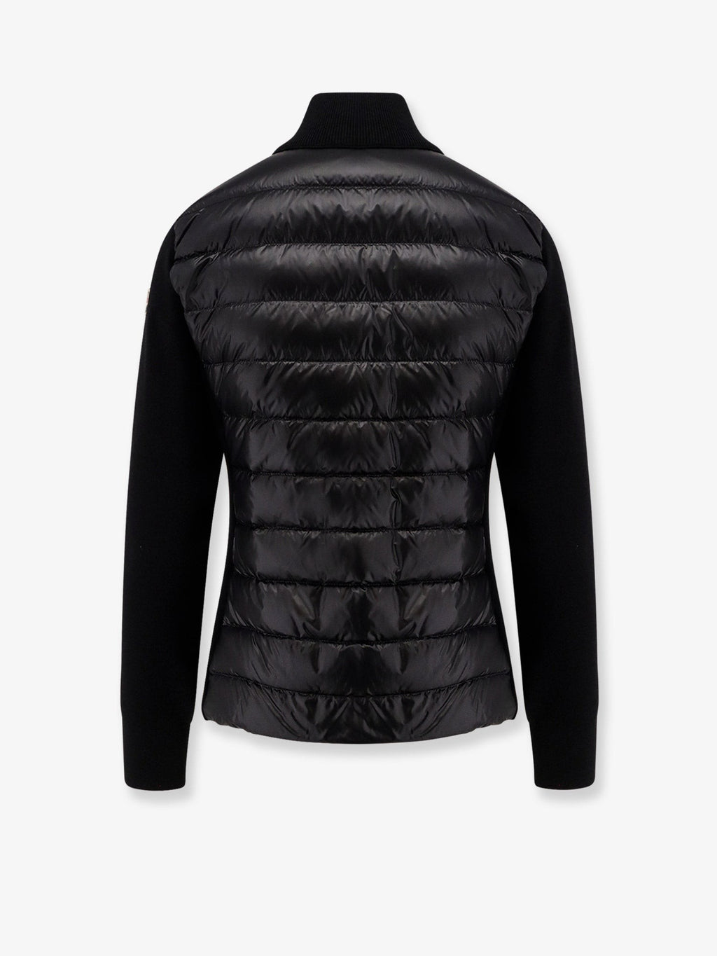 Moncler Nylon down jacket with virgin wool inserts