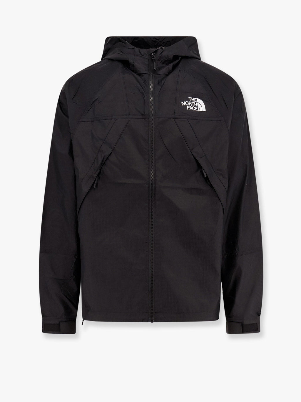 The North Face Nylon jacket with logo on the front and on the back
