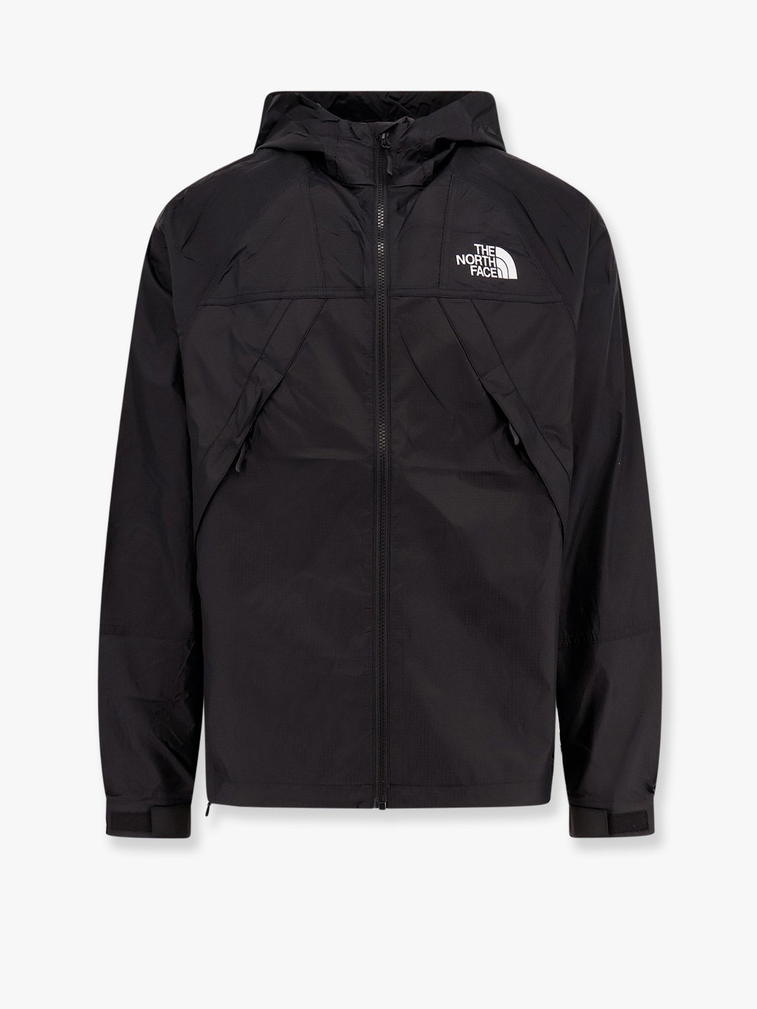 The North Face Nylon jacket with logo on the front and on the back