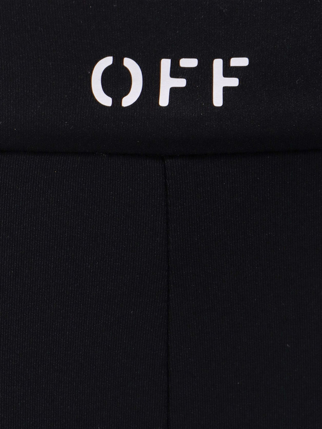 Off White Nylon leggings