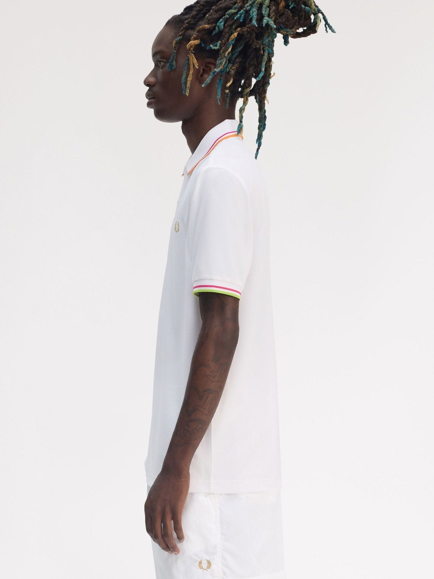 Fred Perry On Court Twin Tipped recycled polyester Polo