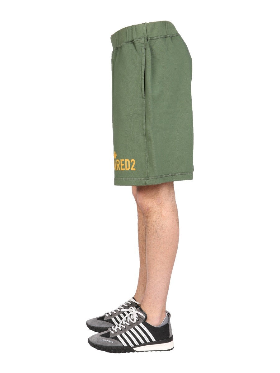 Dsquared2 "ONE LIFE ONE PLANET" BERMUDY