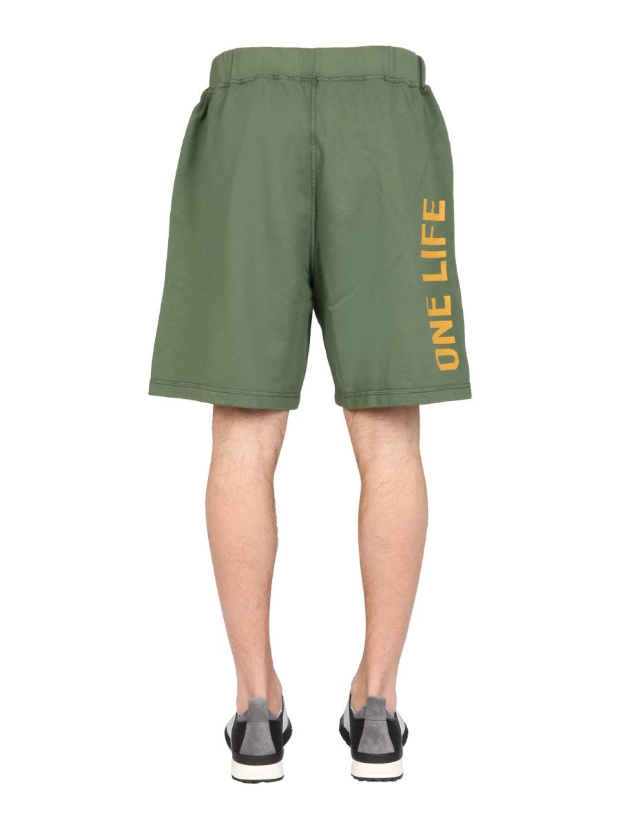 Dsquared2 "ONE LIFE ONE PLANET" BERMUDY