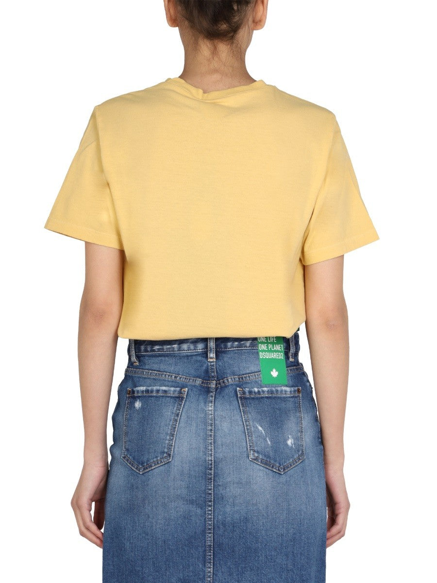 Dsquared2 ΜΠΛΟΥΖΑ "ONE LIFE ONE PLANET"