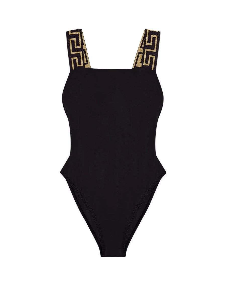 Versace ONE PIECE SWIMSUIT WITH GREEK BORDER