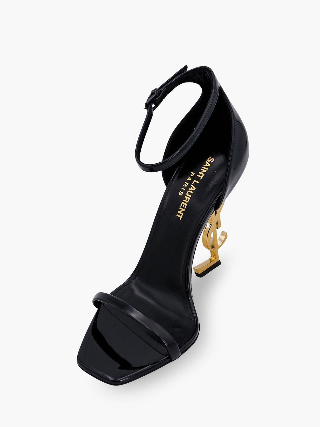 Saint Laurent Opyum 110 patent leather sandals