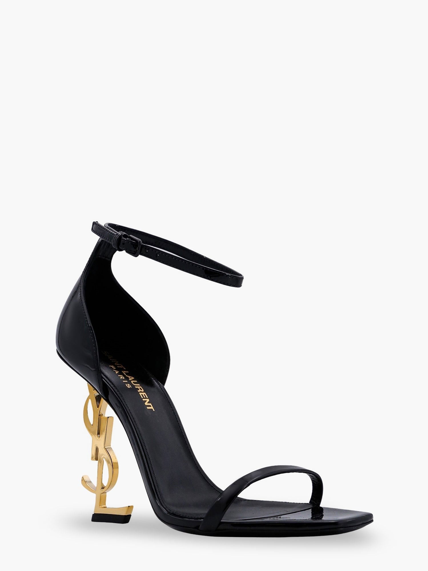 Saint Laurent Opyum 110 patent leather sandals